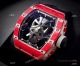 Super Clone Richard Mille RM52-06 Mask Tourbillon Watch Red Carbon Limited Edition (2)_th.jpg